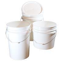 5 gallon food grade storage buckets