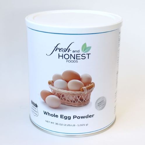 Whole Eggs - Powdered Whole Eggs 48 oz. #10 can (108 Eggs)